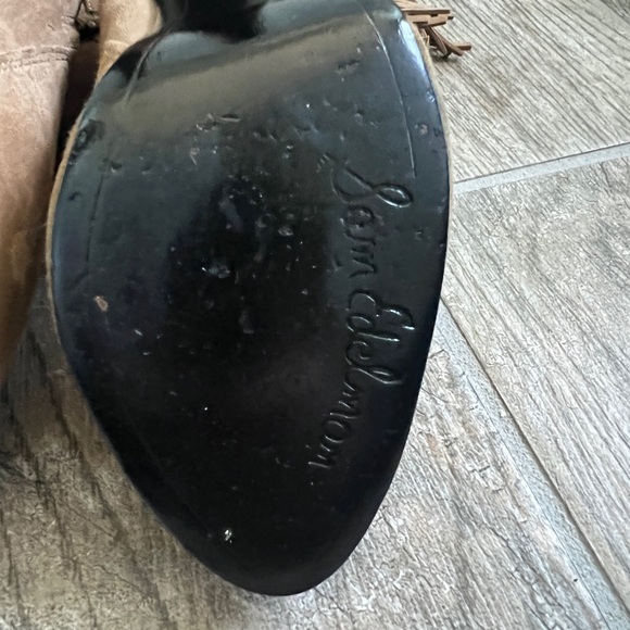 Sam Edelman Brown Keegan Ankle Boots with Fringe, Western feel, Women’s Size 7.5 - Picture 4 of 9